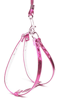 Metallic Step-In Harness Pink MTL 18